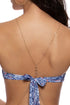 Luli Fama Americana Vibes Luxe Stitch Free Form Bandeau Top